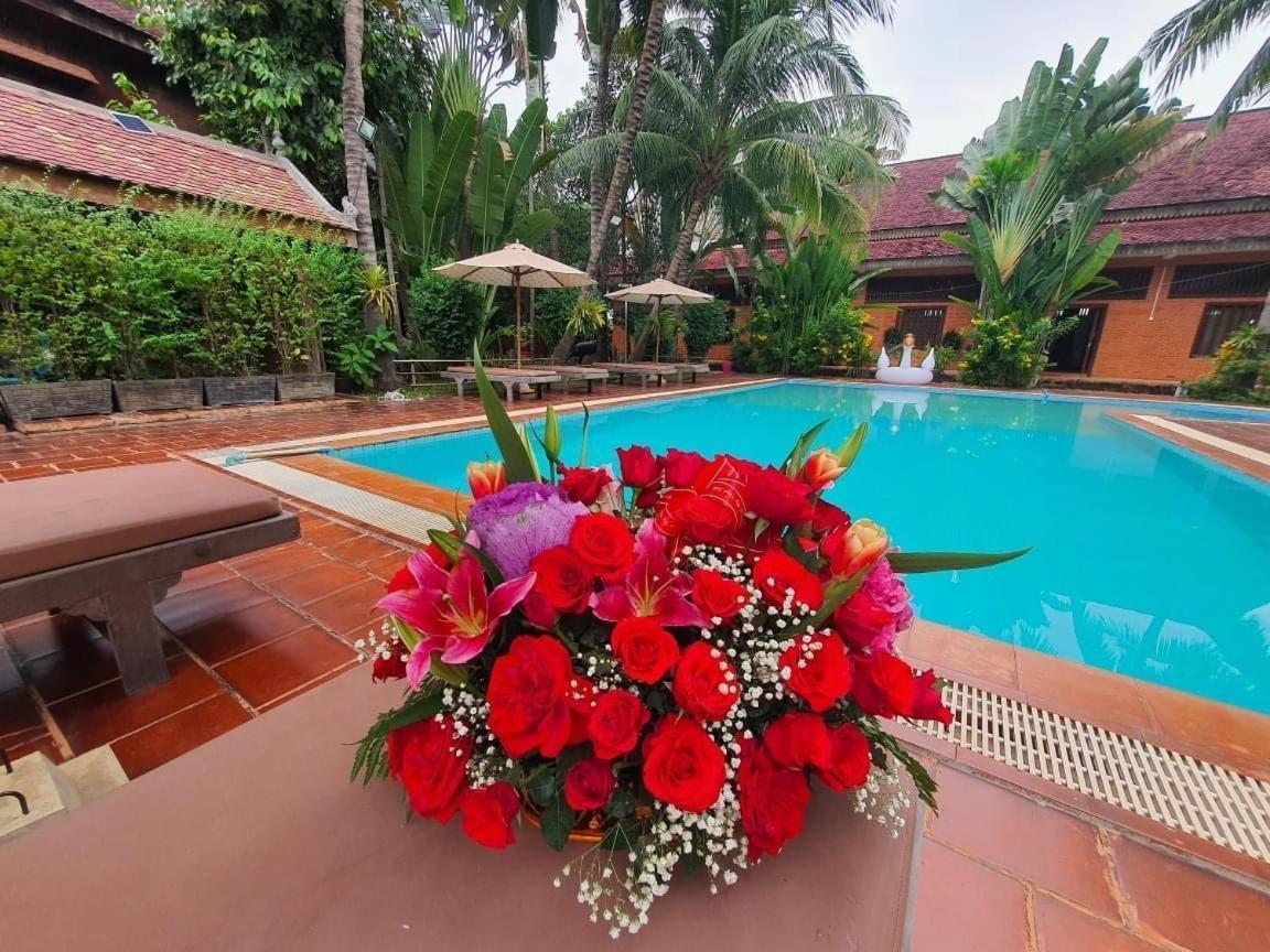 Sam Moon'S Hotel Angkor Wooden House Sziemreap Kültér fotó